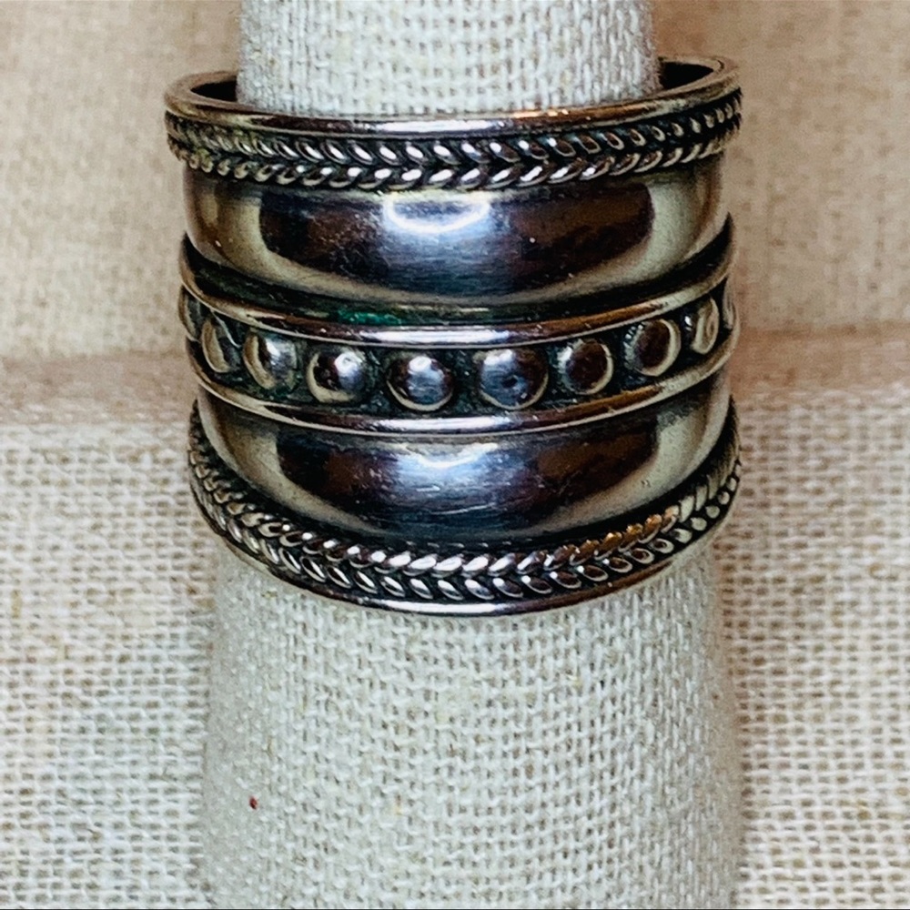 Vintage | Band | Sterling Silver Band | Whimsgoth | Festival - Picture 14 of 15